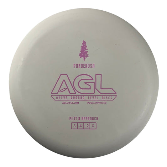 Above Ground Level Ponderosa | Woodland | White/Pink 170-174g Disc Golf