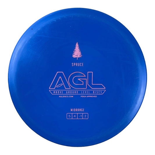 Above Ground Level Spruce | Woodland | Blue/Pink 178g Disc Golf