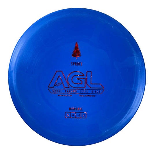 Above Ground Level Spruce | Woodland | Blue/Red 177g Disc Golf