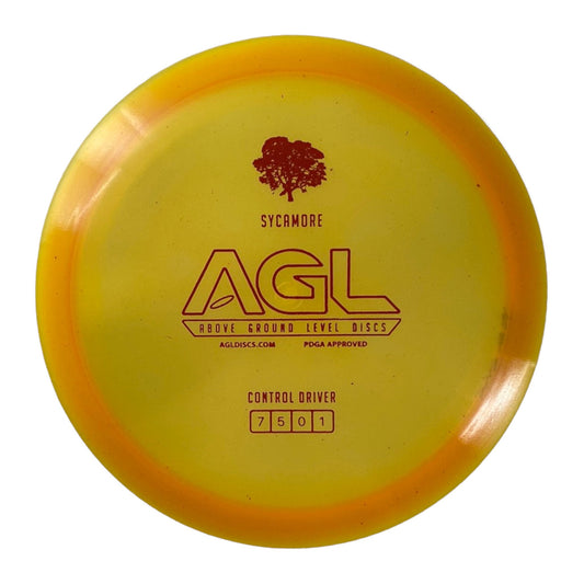 Above Ground Level Sycamore | Alpine | Yellow/Red 168g Disc Golf