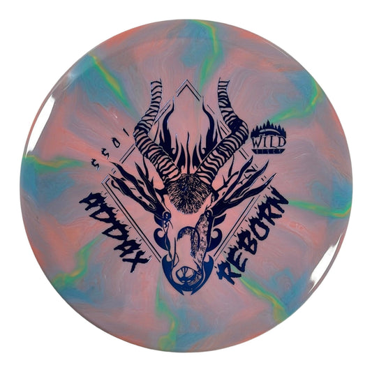 Wild Discs Addax Reborn | Lava Flare | Purple/Blue 170g Disc Golf