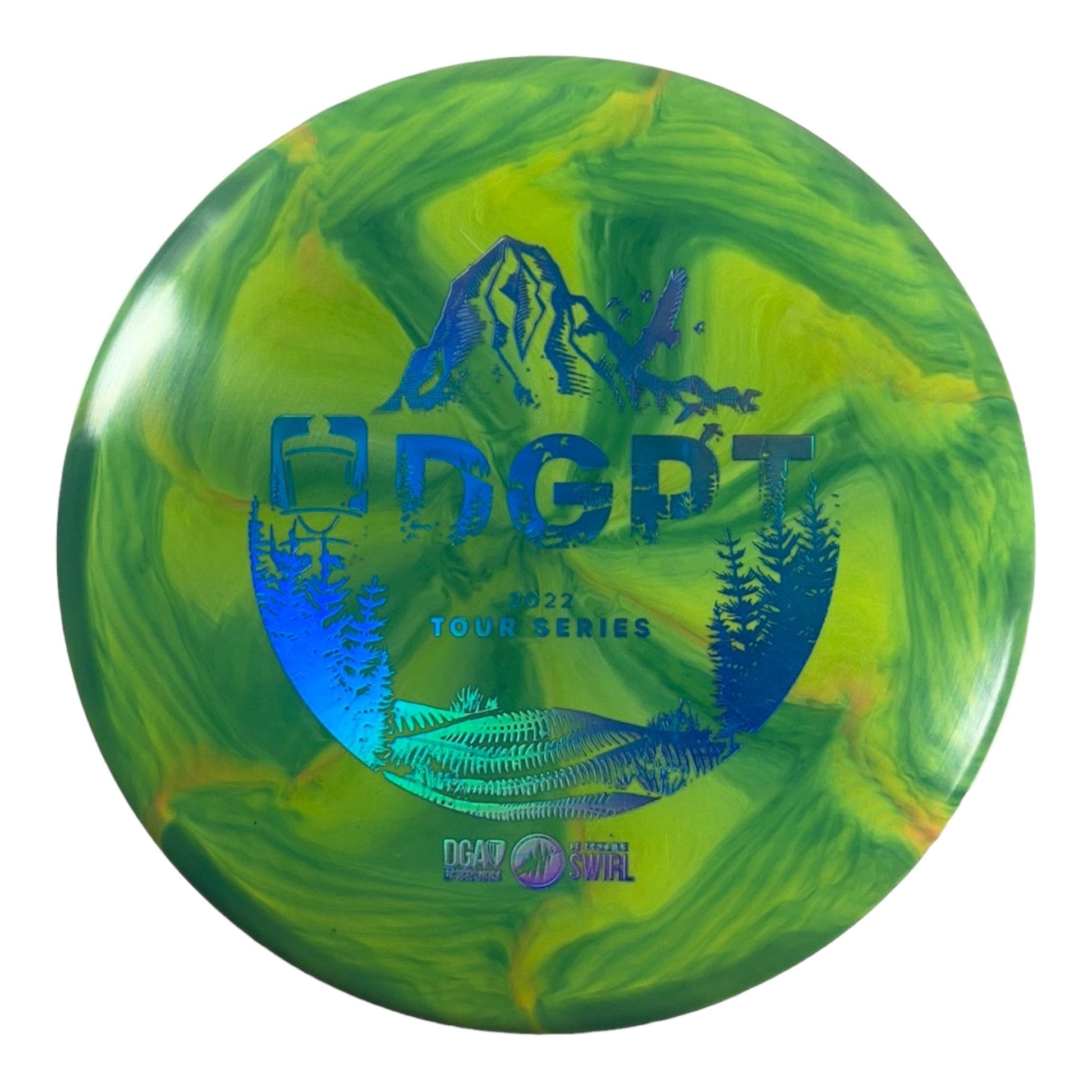 DGA Aftershock | Swirly PL | Green/Blue 170g (DGPT) Disc Golf