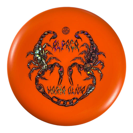 Infinite Discs Alpaca | D-Blend | Orange/Holo 170-172g (Maria Oliva) Disc Golf