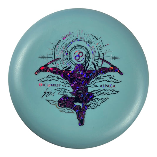 Infinite Discs Alpaca | P-Blend Glow | Blue/Pink 171g (Eric Oakley) Disc Golf