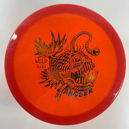 Wild Discs Angler | Meteor | Red/Sunset 173g Disc Golf