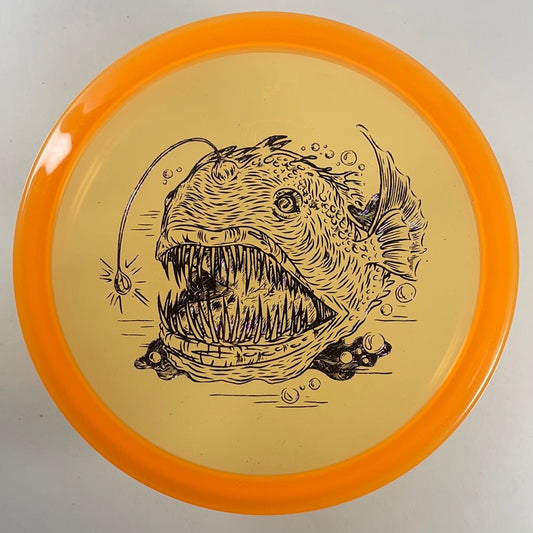 Wild Discs Angler | Ozone | Orange/Purple 175g Disc Golf