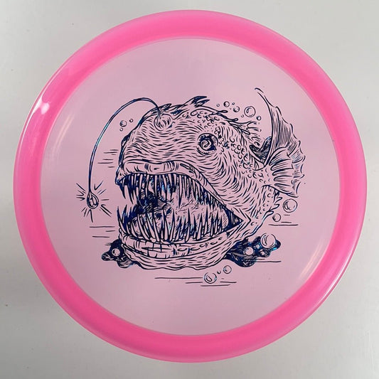 Wild Discs Angler | Ozone | Pink/Blue 174g Disc Golf