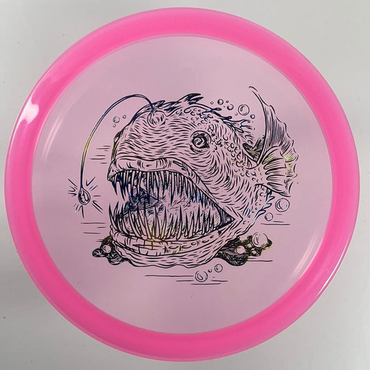Wild Discs Angler | Ozone | Pink/Sunset 174g Disc Golf