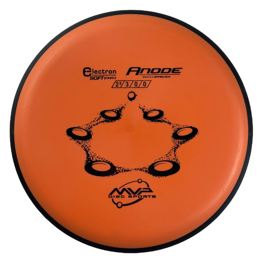 MVP Disc Sports Anode | Electron Soft | Orange 167-173g Disc Golf