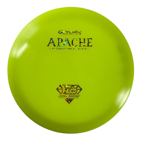 Gateway Disc Sports Apache | Hyper Diamond (HD) | Green/Gold 174g Disc Golf