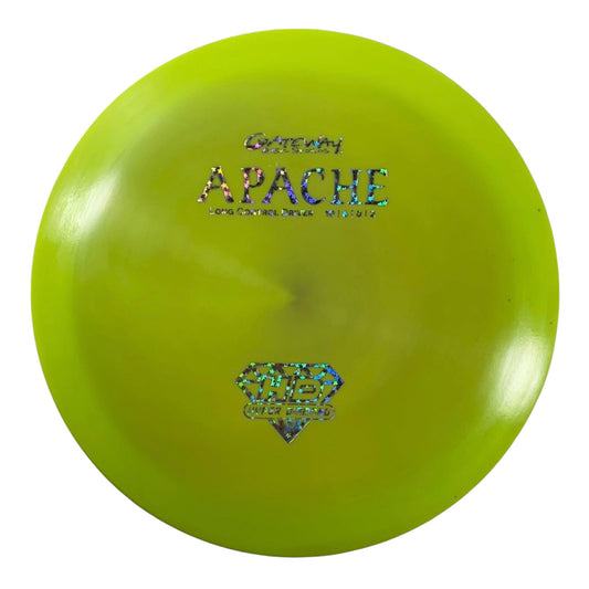 Gateway Disc Sports Apache | Hyper Diamond (HD) | Green/Holo 164-165g Disc Golf