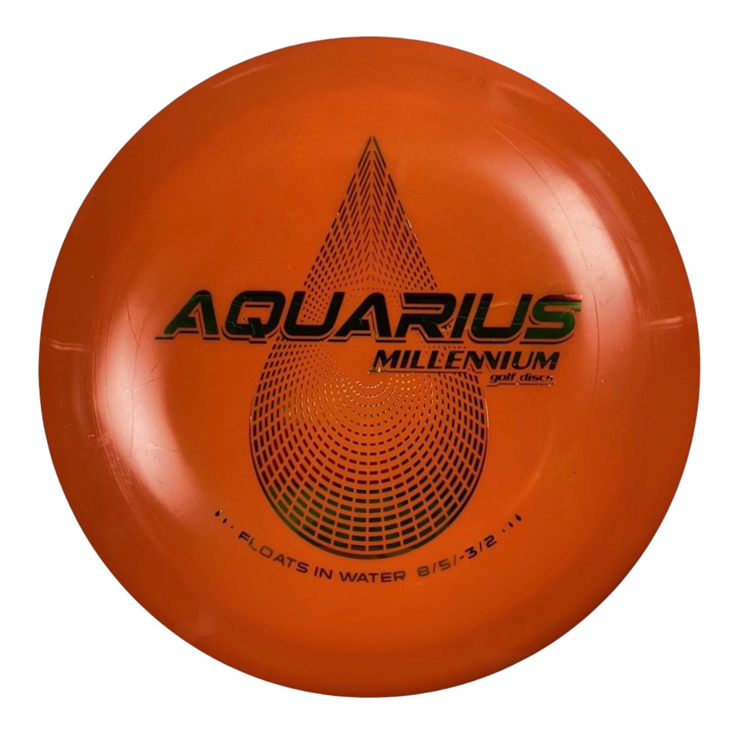 Millennium Golf Discs Aquarius | Standard | Orange/Rasta 150g Disc Golf
