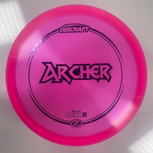 Discraft Archer | Z Line | Pink/Purple 170g Disc Golf