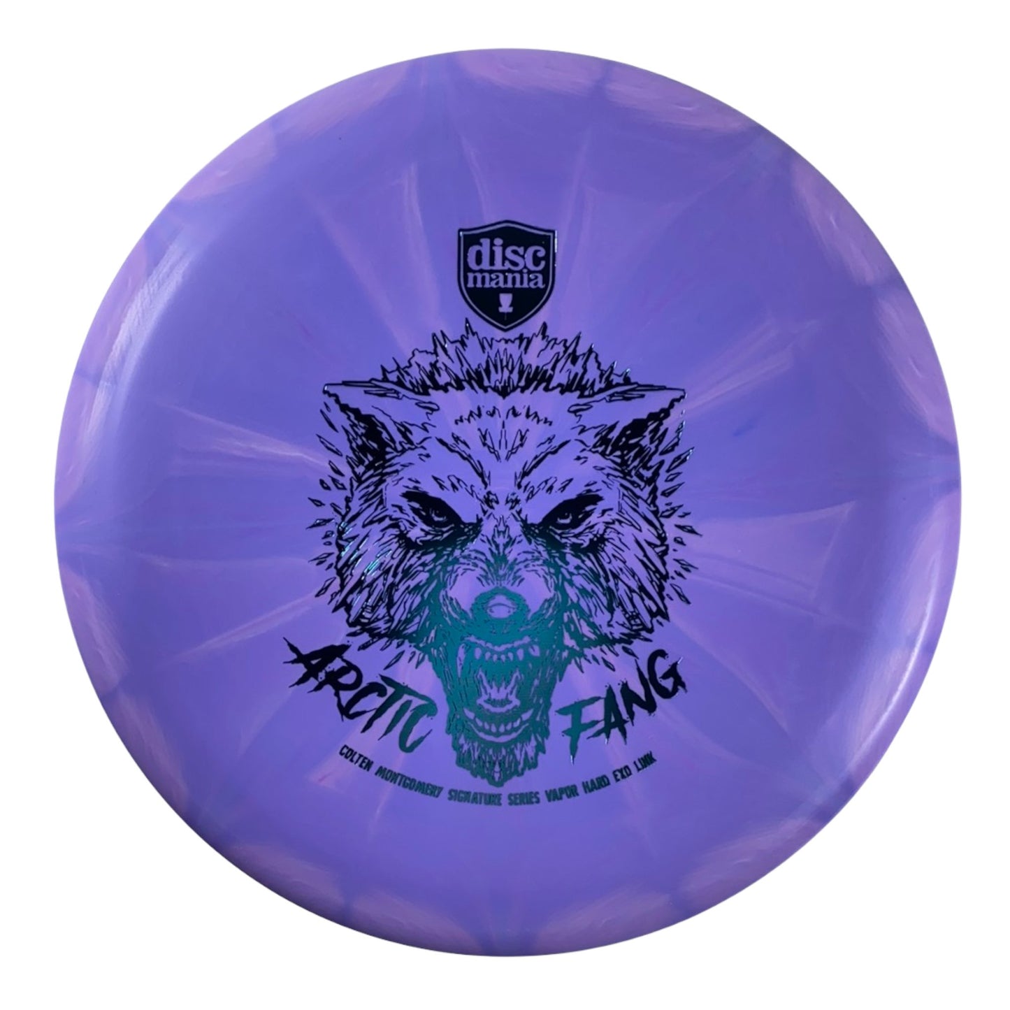 Discmania Arctic Fang - Link | Exo Hard Vapor | Purple/Blue 173g (Colten Montgomery) Disc Golf