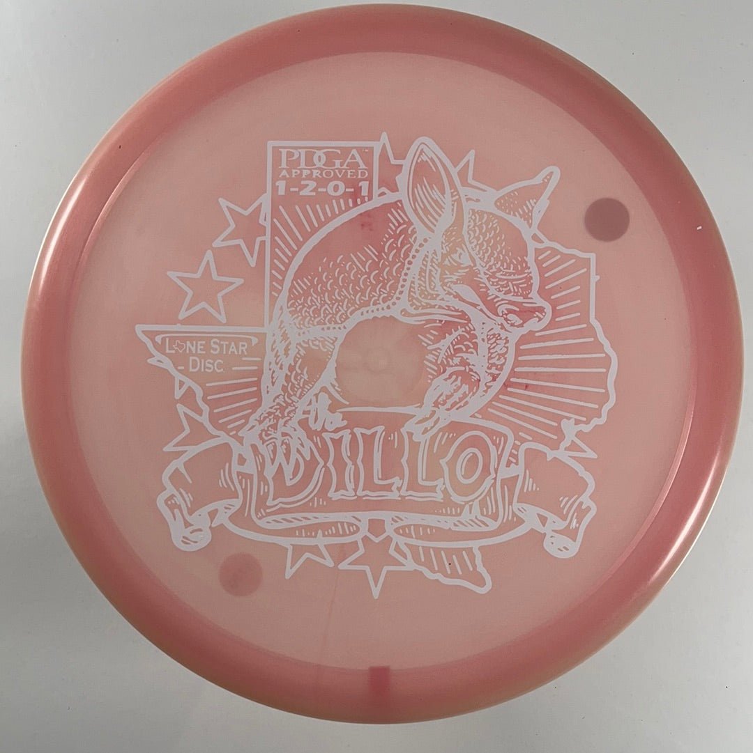 Lone Star Discs Armadillo | Bravo | Pink/White 173g Disc Golf