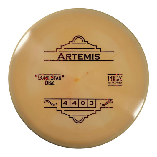 Lone Star Discs Artemis | Bravo | Tan/Red 171g Disc Golf