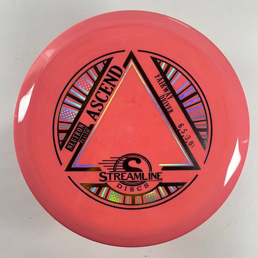 Streamline Discs Ascend | Neutron | Pink/Gold 174g Disc Golf