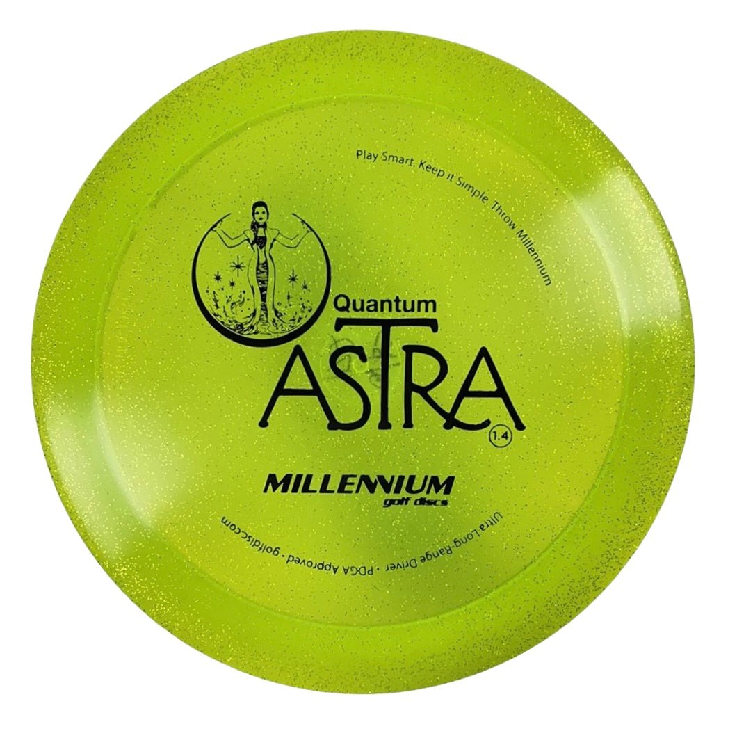 Millennium Golf Discs Astra | Quantum Stardust | Neon/Black 172g Disc Golf