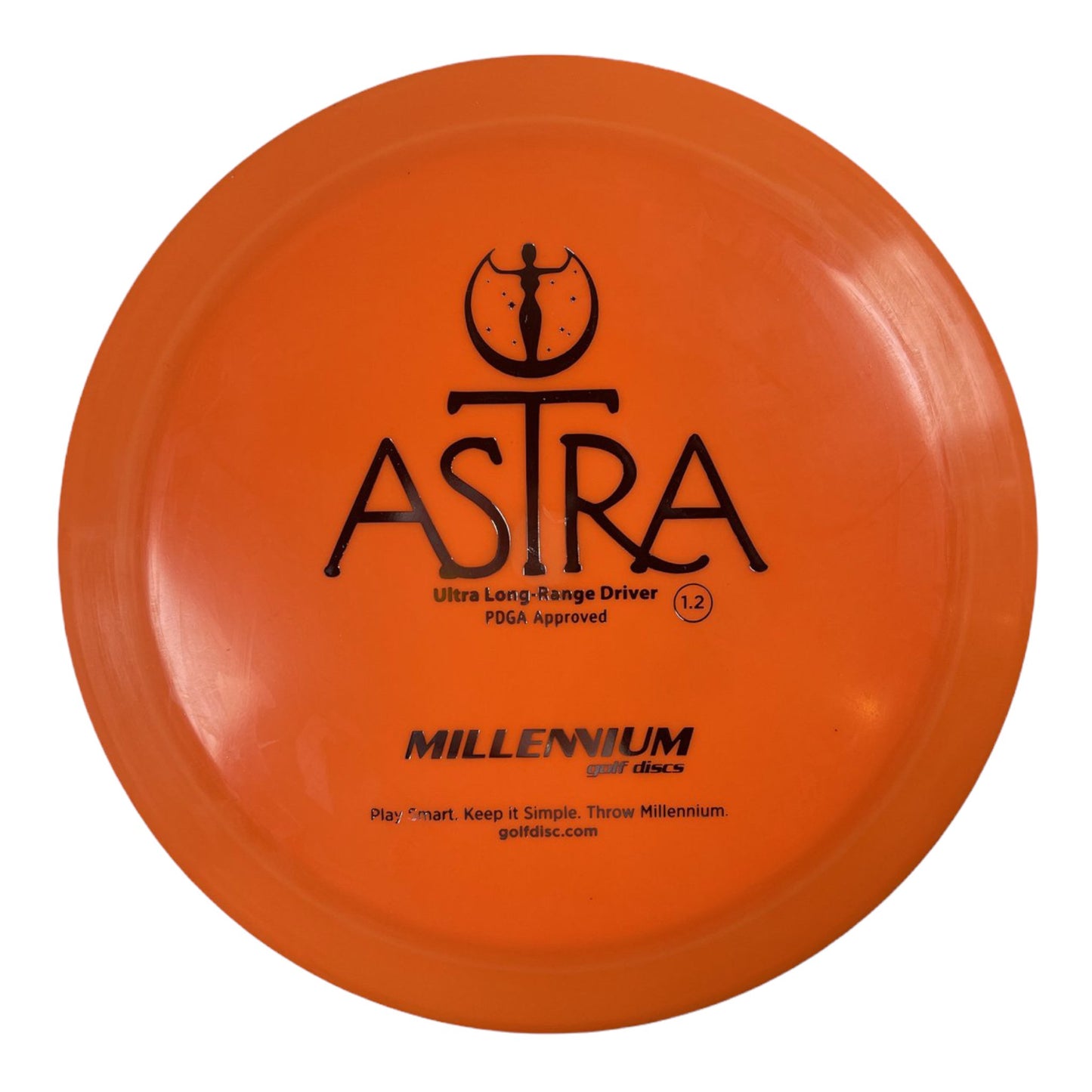 Millennium Golf Discs Astra | Standard | Orange/Silver 175g Disc Golf