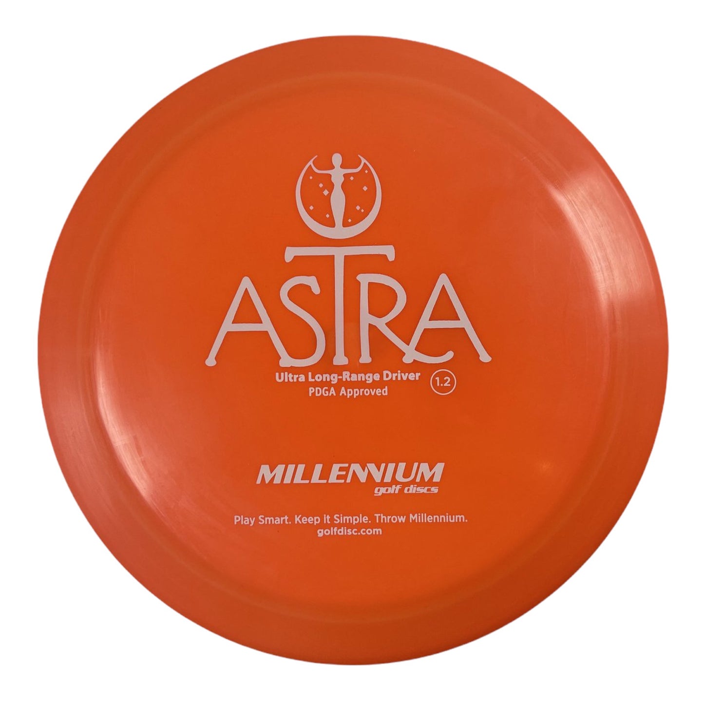Millennium Golf Discs Astra | Standard | Orange/White 175g Disc Golf