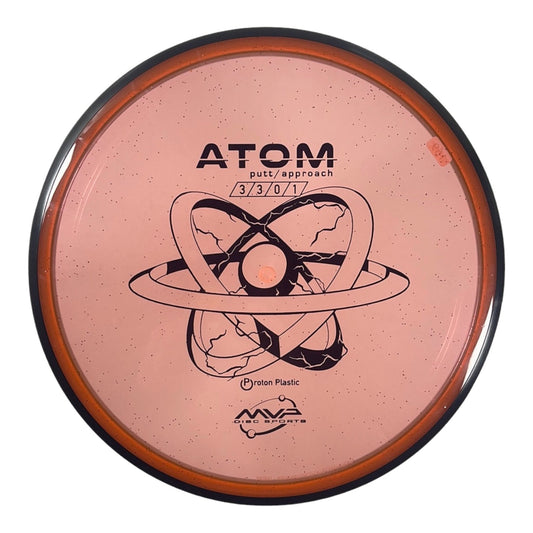 MVP Disc Sports Atom | Proton | Orange/Black 169g Disc Golf