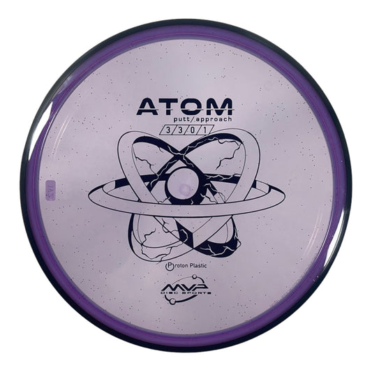 MVP Disc Sports Atom | Proton | Purple/Black 172g Disc Golf