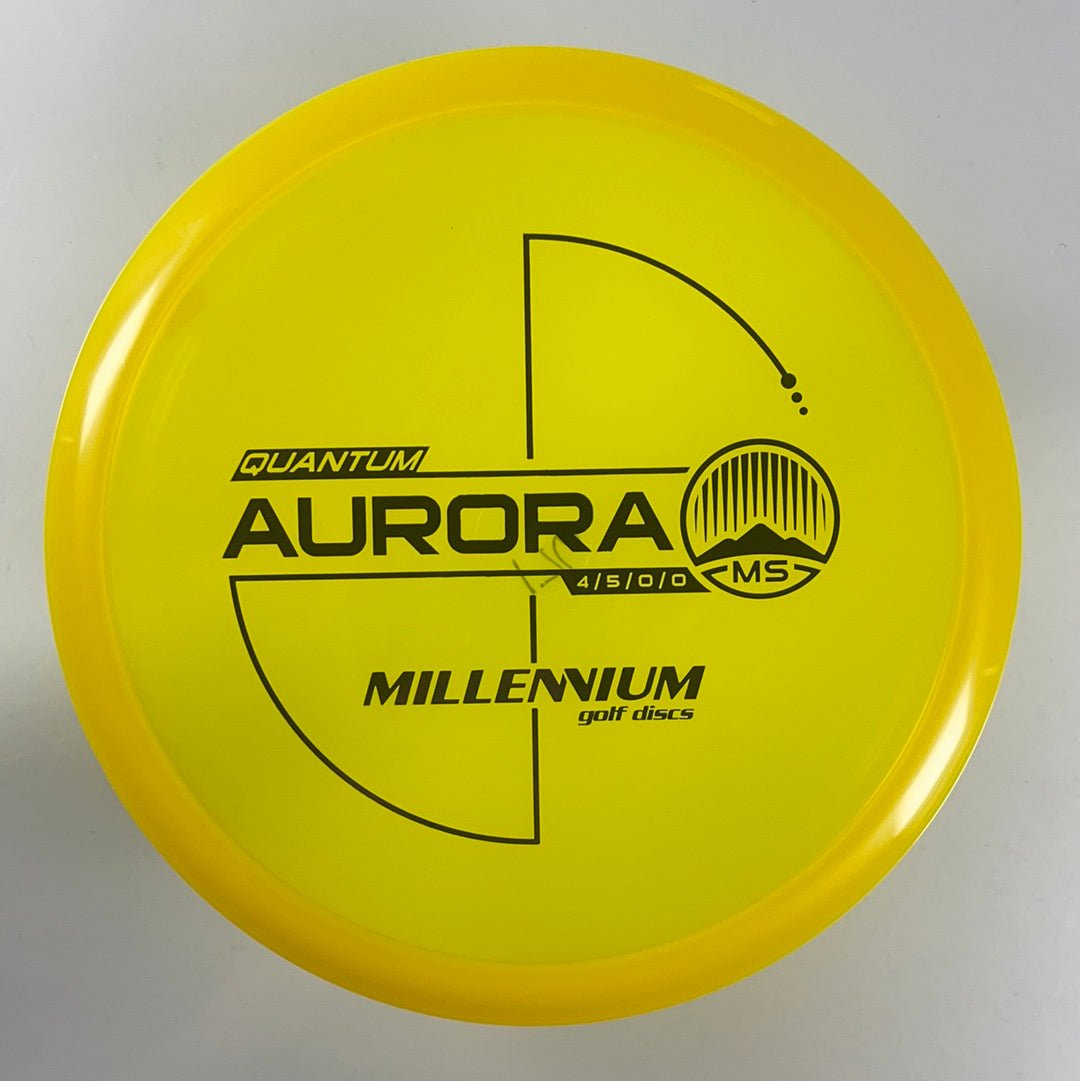 Millennium Golf Discs Aurora MS | Quantum | Yellow/Purple 176g Disc Golf