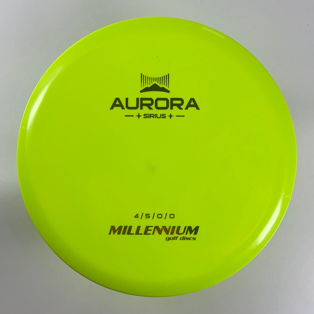 Millennium Golf Discs Aurora MS | Sirius | Green/Bronze 176g Disc Golf