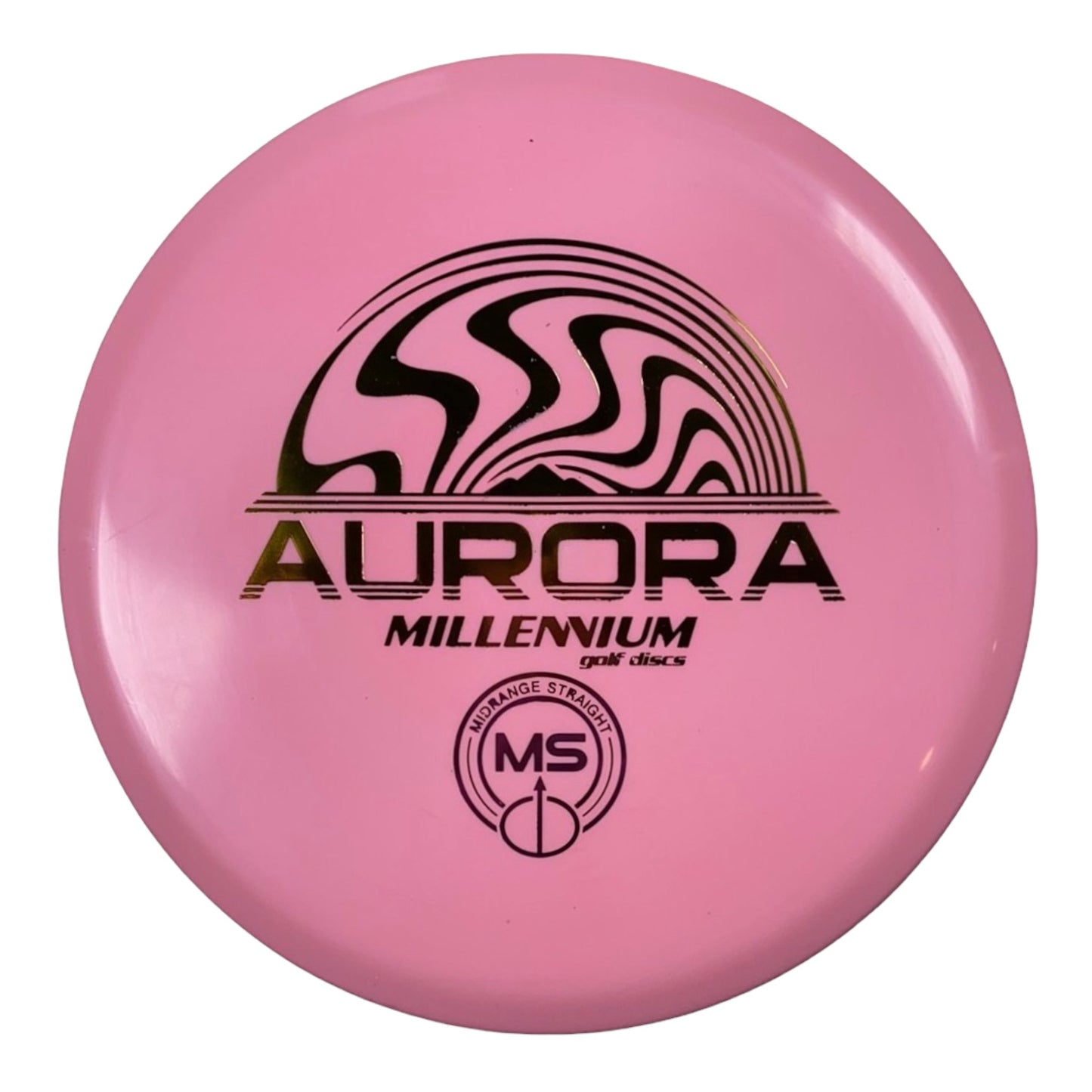 Millennium Golf Discs Aurora MS | Standard | Pink/Rainbow 172g Disc Golf