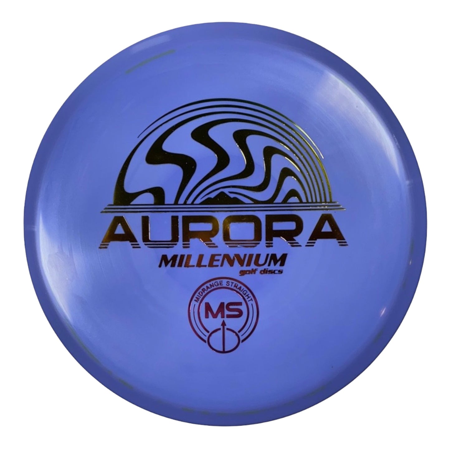 Millennium Golf Discs Aurora MS | Standard | Purple/Rainbow 171g Disc Golf