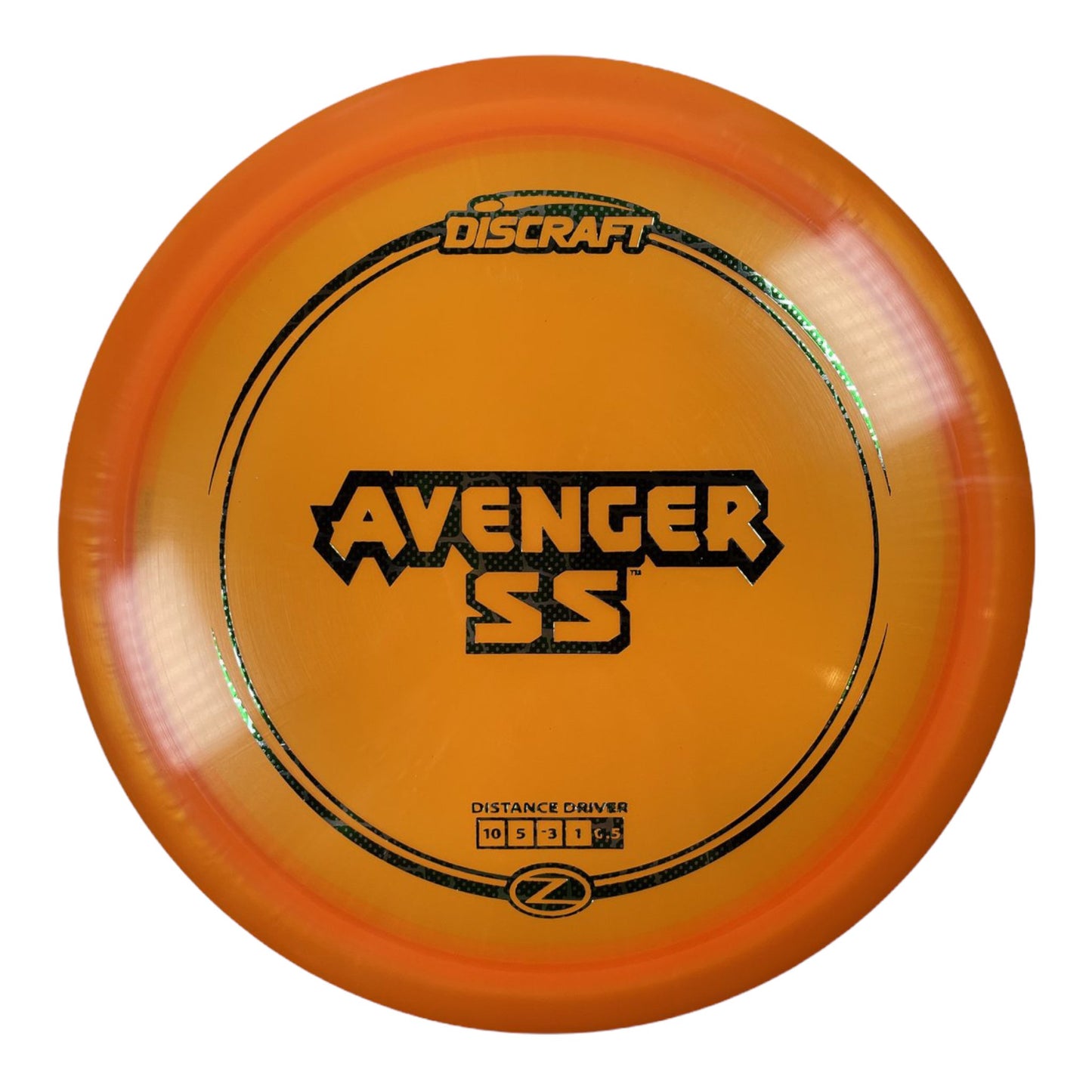 Discraft Avenger SS | Z Line | Orange/Green 173g Disc Golf