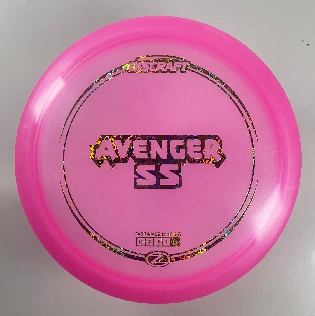 Discraft Avenger SS | Z Line | Pink/Gold 170g Disc Golf