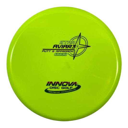 Innova Champion Discs Aviar3 | Star | Green/Rasta 166g Disc Golf