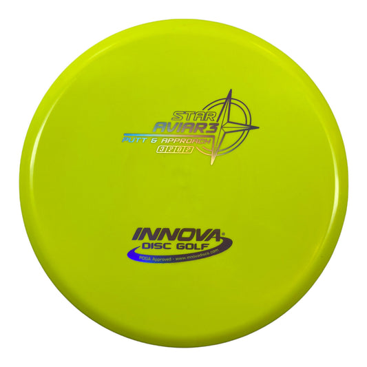 Innova Champion Discs Aviar3 | Star | Yellow/Holo 166g Disc Golf