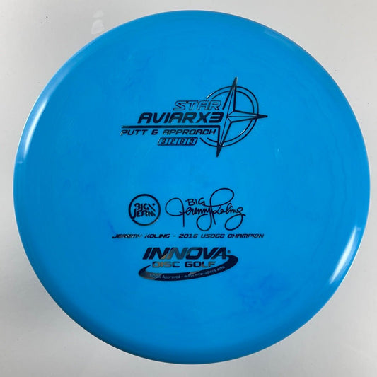 Innova Champion Discs Aviarx3 | Star | Blue/Stripes 167g (Jeremy Koling) Disc Golf