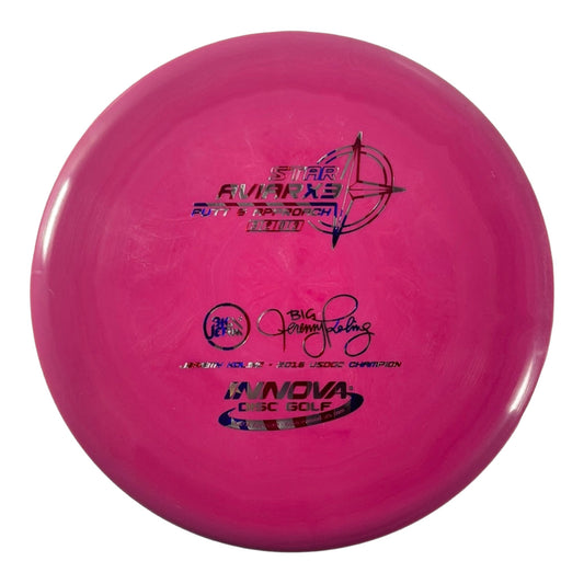 Innova Champion Discs Aviarx3 | Star | Pink/USA 173g (Jeremy Koling) Disc Golf