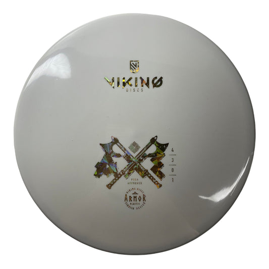 Viking Discs Axe | Armor | White/Holo 169g Disc Golf