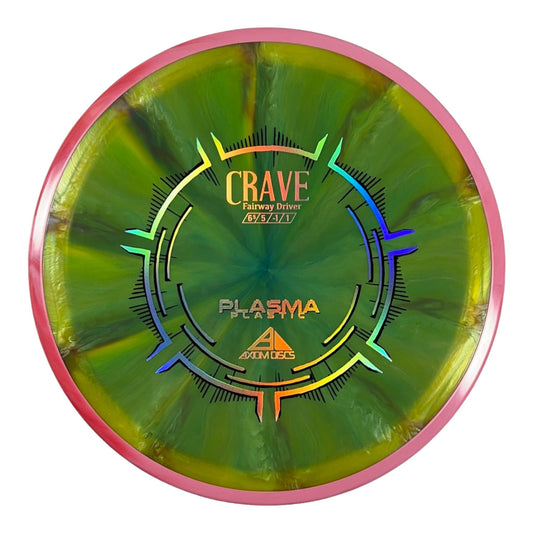 Axiom Discs Crave | Plasma | Green/Pink 165-166g Disc Golf