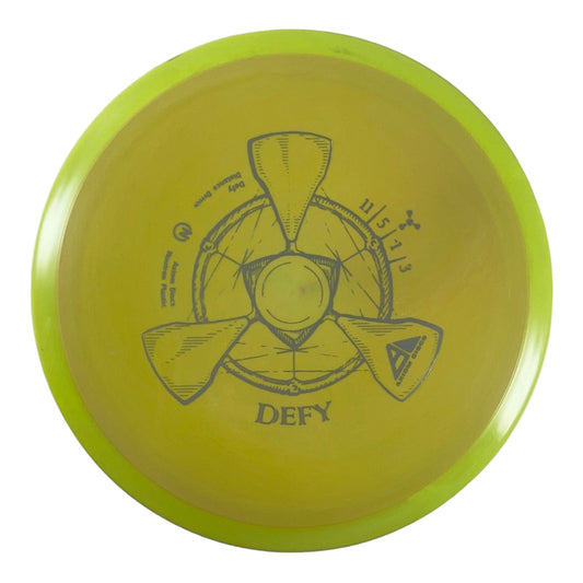Axiom Discs Defy | Neutron | Yellow/Yellow 168g Disc Golf