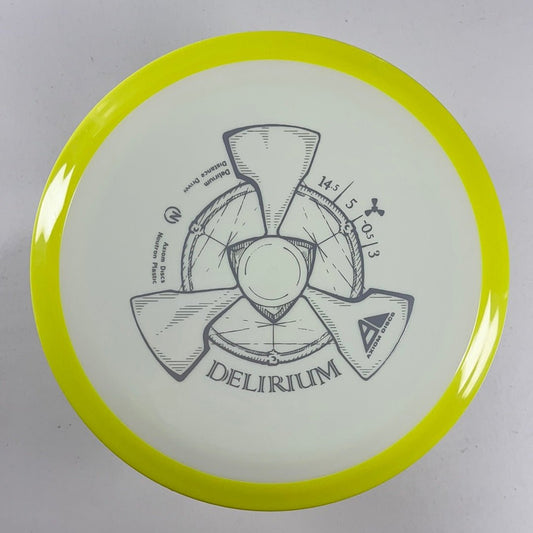 Axiom Discs Delirium | Neutron | White/Yellow 175g Disc Golf