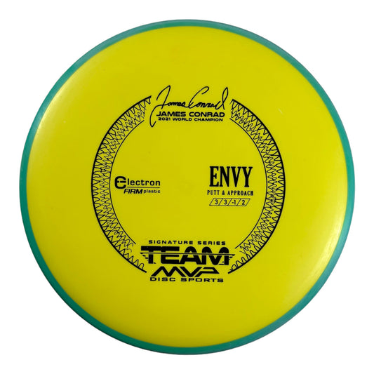 Axiom Discs Envy | Electron Firm | Yellow/Green 175g (James Conrad) Disc Golf