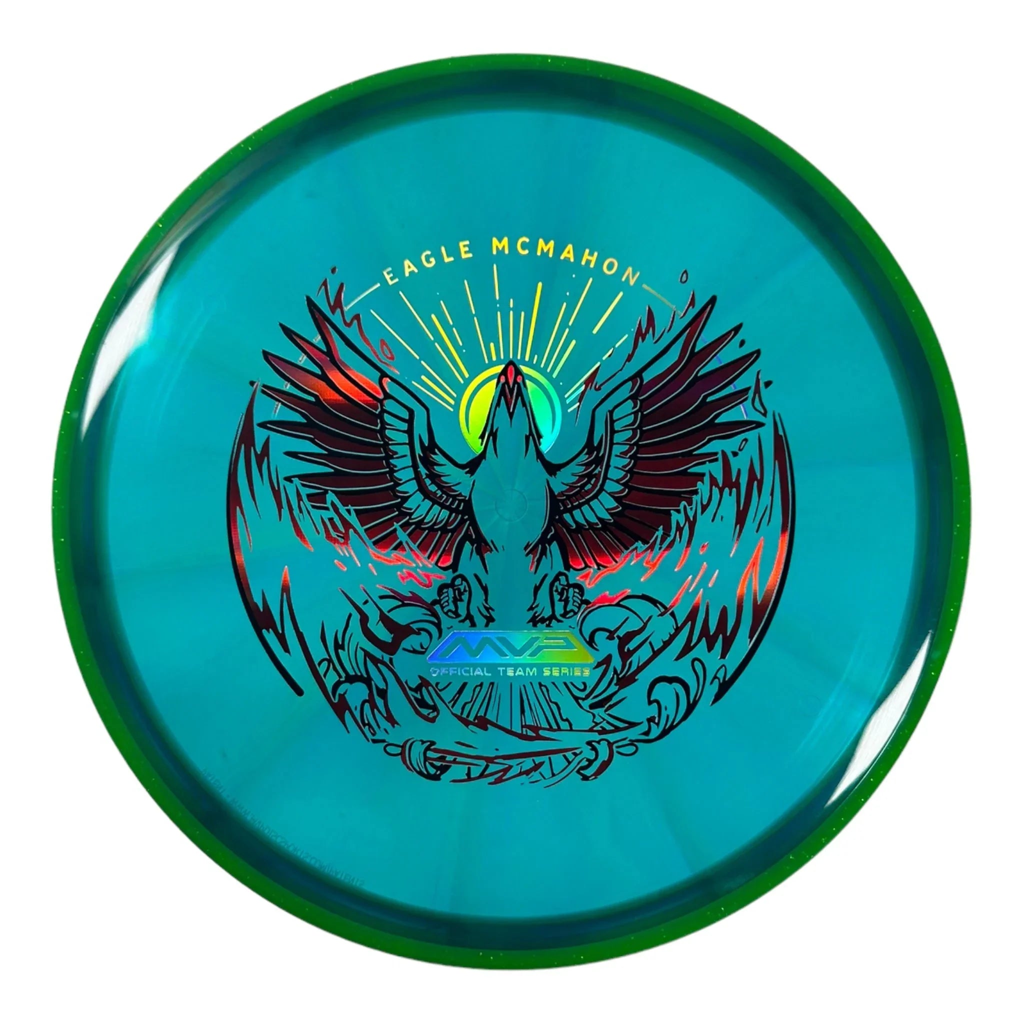 Axiom Discs Envy | Prism Proton | Blue/Green 174g (Eagle McMahon) Disc Golf