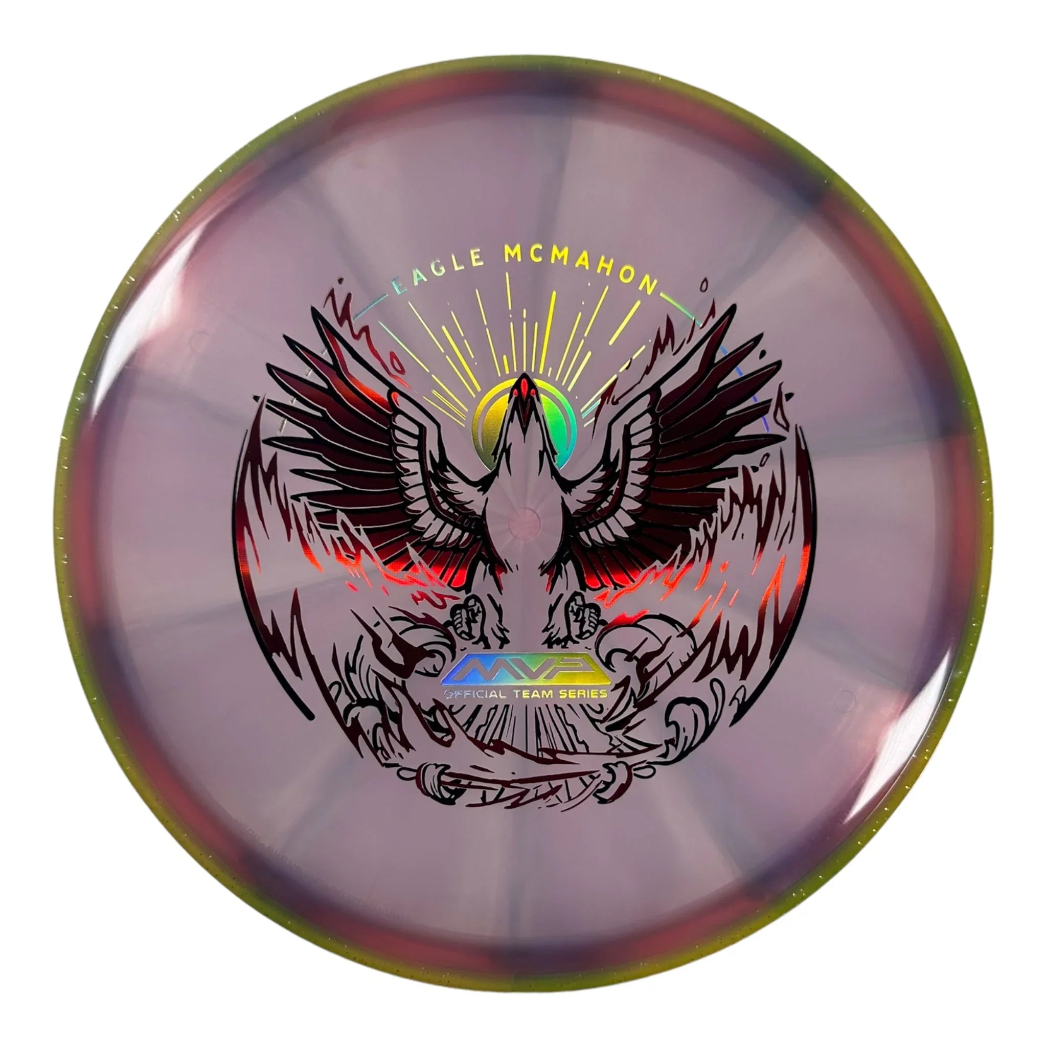 Axiom Discs Envy | Prism Proton | Pink/Yellow 174g (Eagle McMahon) Disc Golf