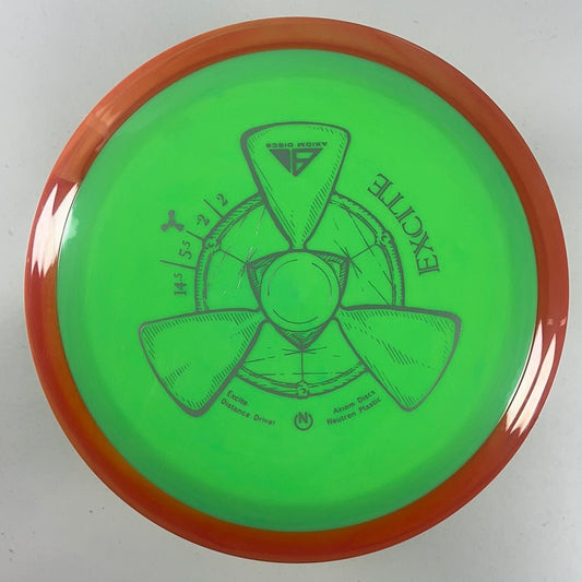 Axiom Discs Excite | Neutron | Green/Orange 172g Disc Golf