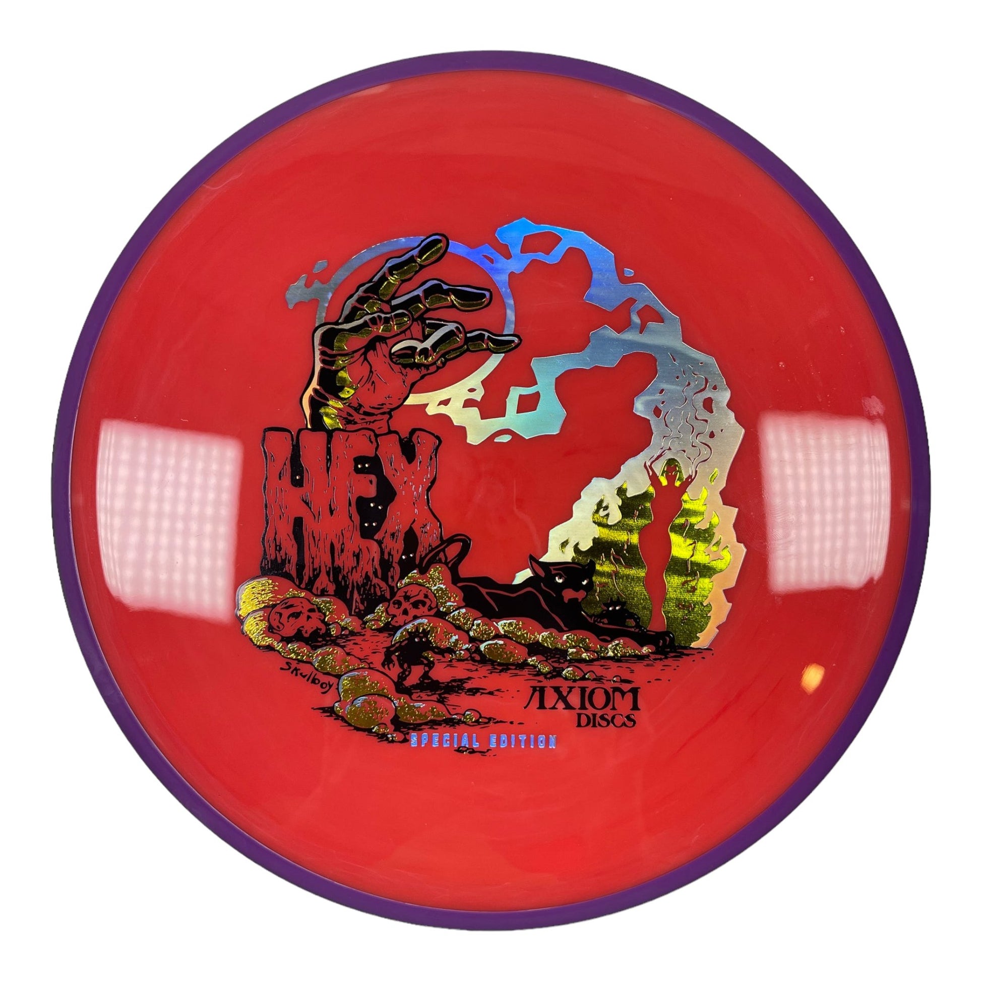 Axiom Discs Hex | Neutron | Orange/Purple 177-178g (Special Edition) Disc Golf