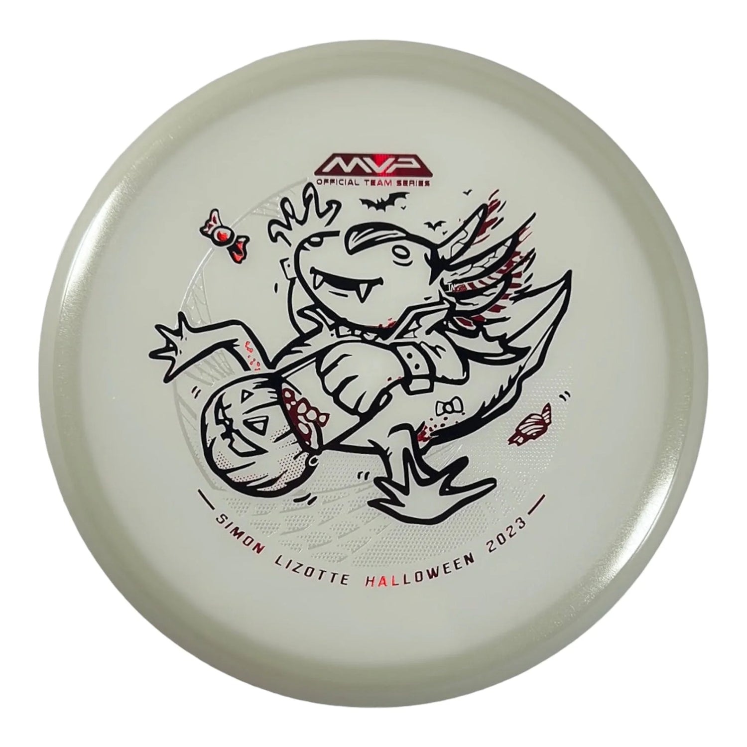 Axiom Discs Hex | Total Eclipse | Dracula/Blue Rim 174 - 176g (Simon Lizotte) Disc Golf