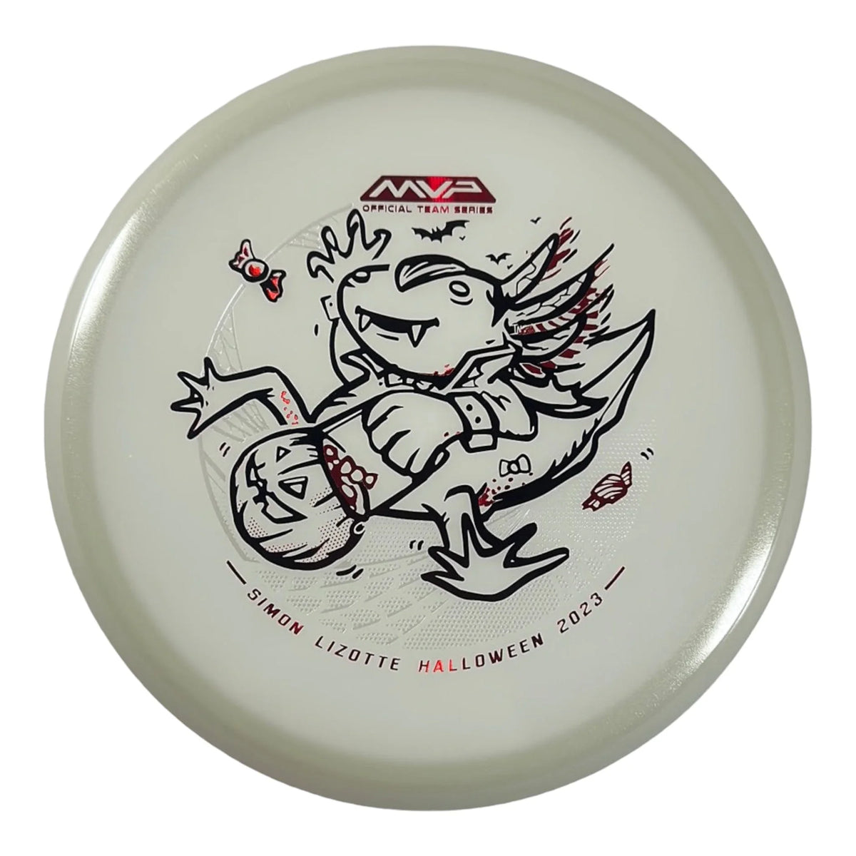 Axiom Discs Hex | Total Eclipse | Dracula/Blue Rim 174 - 176g (Simon Lizotte) Disc Golf