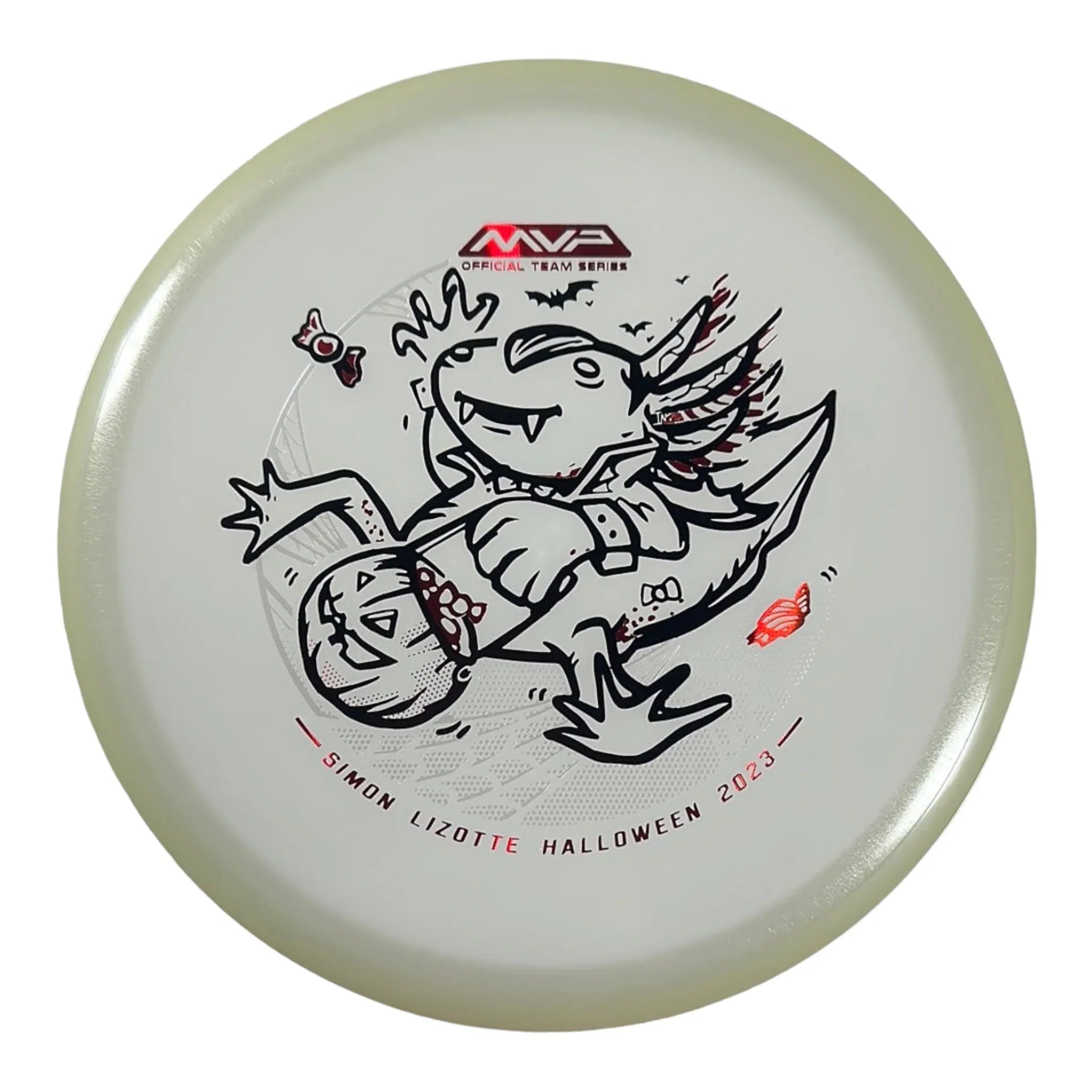 Axiom Discs Hex | Total Eclipse | Dracula/Green Rim 173 - 176g (Simon Lizotte) Disc Golf