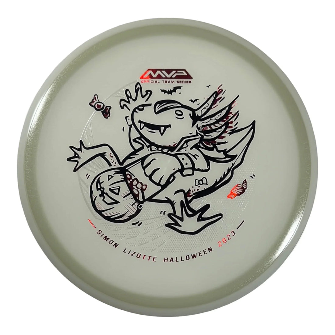 Axiom Discs Hex | Total Eclipse | Dracula/White Rim 174 - 176g (Simon Lizotte) Disc Golf