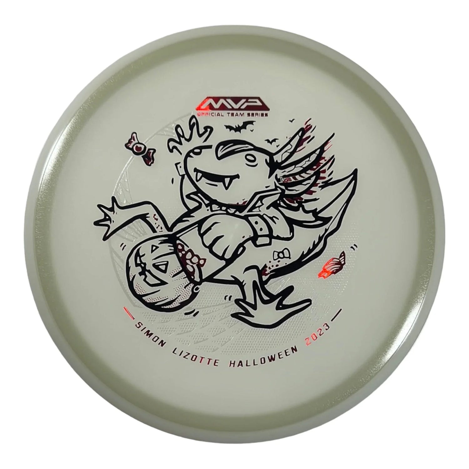 Axiom Discs Hex | Total Eclipse | Dracula/White Rim 174 - 176g (Simon Lizotte) Disc Golf